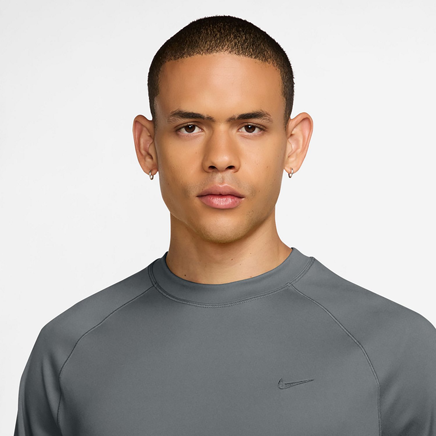 Nike Men's Dri-FIT UV Primary Knit Long Sleeve Crewneck Sweatshirt - view number 3