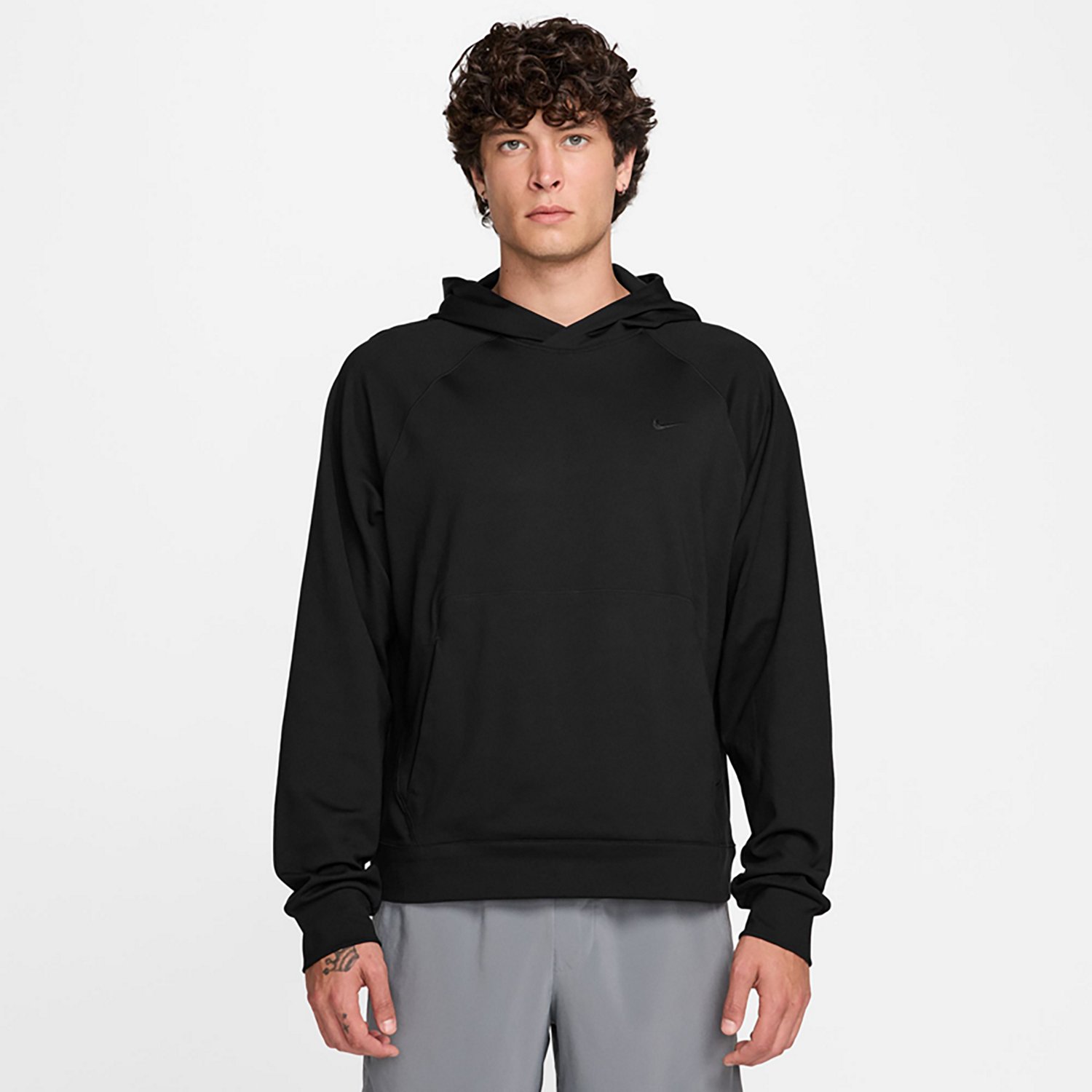 Nike Men's Dri-FIT UV Primary Knit Performance Pullover Hoodie
