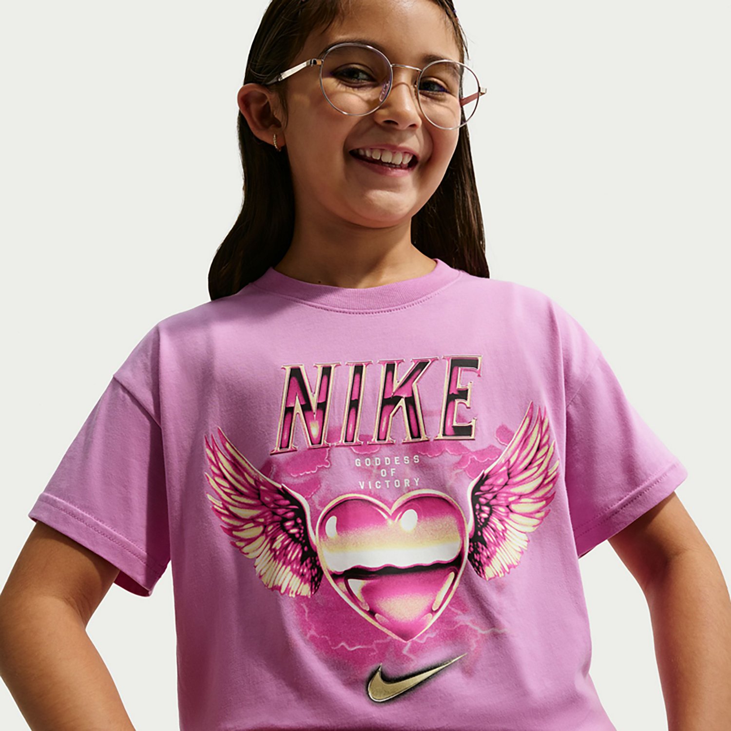 Nike Girls' Sportswear Boy Mystical Graphic T-shirt - view number 5