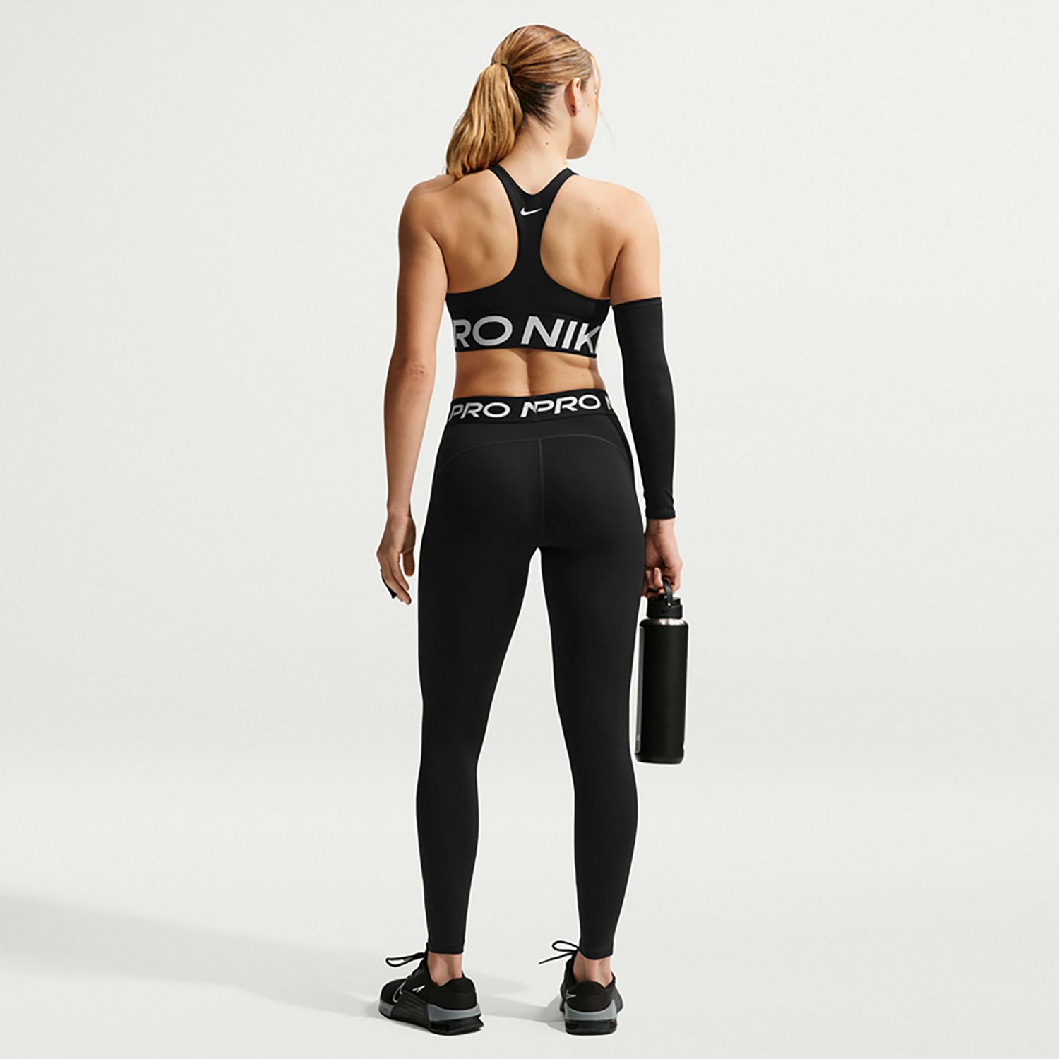 Nike Women's Nike Pro Dri-FIT Mid Rise Full Length Leggings - view number 2