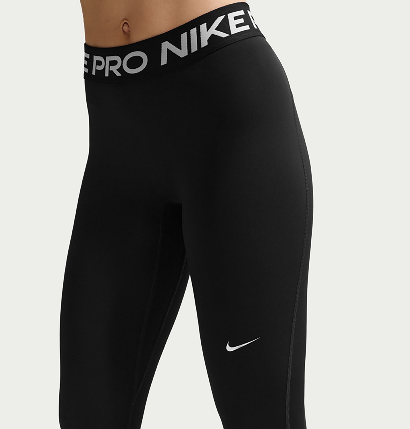 Nike Women's Nike Pro Dri-FIT Mid Rise Full Length Leggings - view number 3