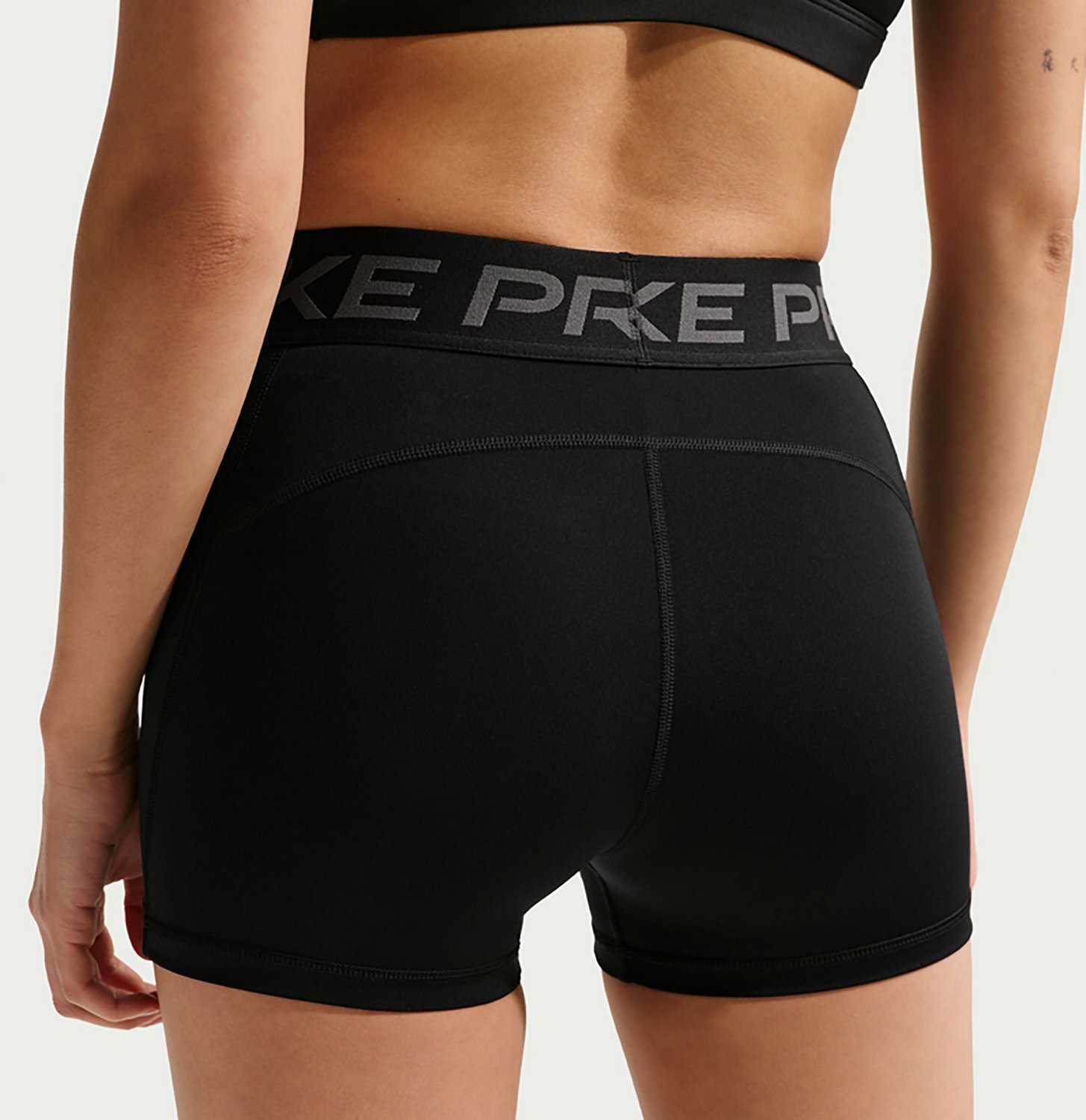 Nike Women's Nike Pro Dri-FIT Mid-Rise Biker Shorts 3 in. - view number 2