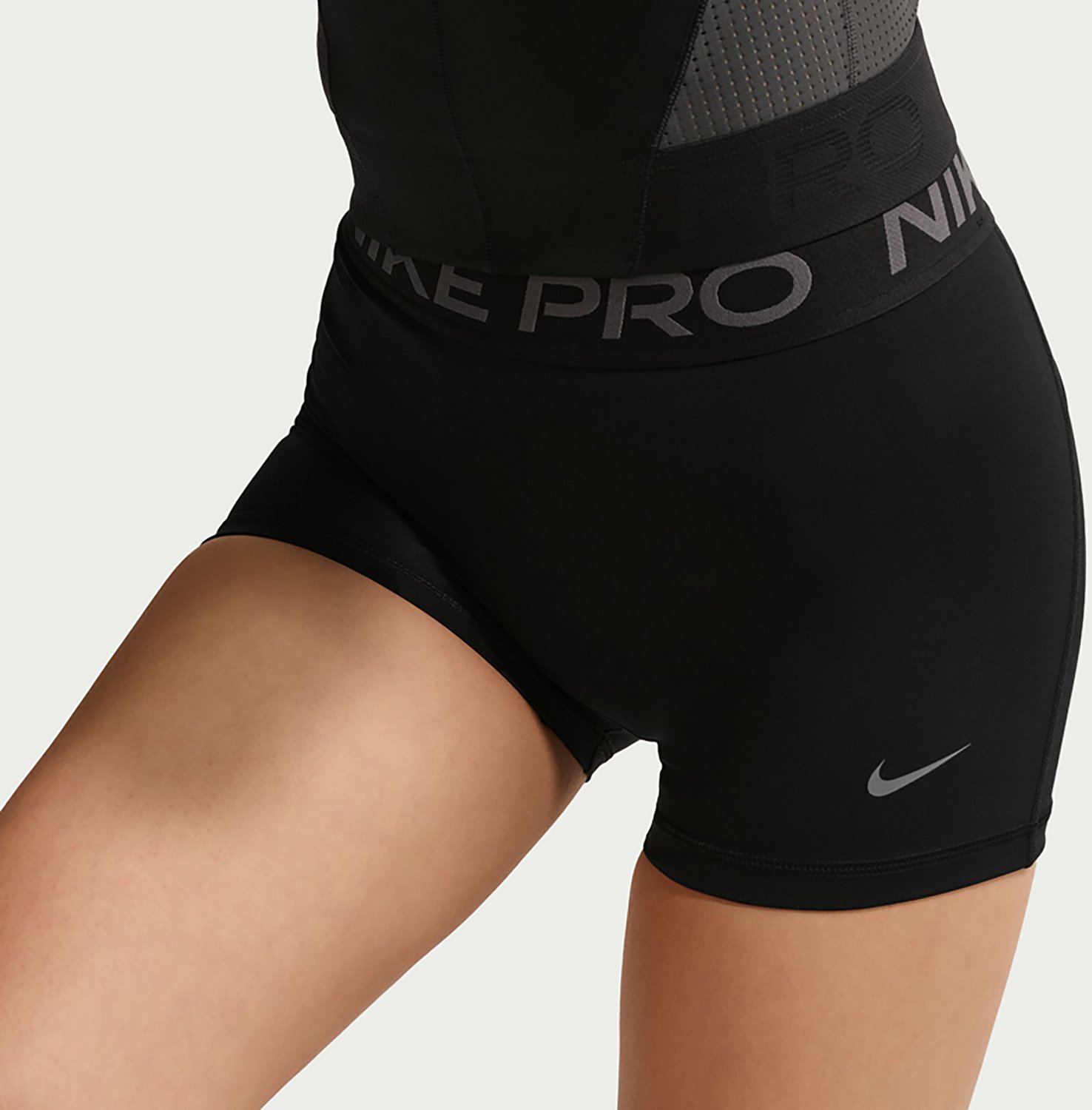 Nike Women's Nike Pro Dri-FIT Mid-Rise Biker Shorts 3 in. - view number 3