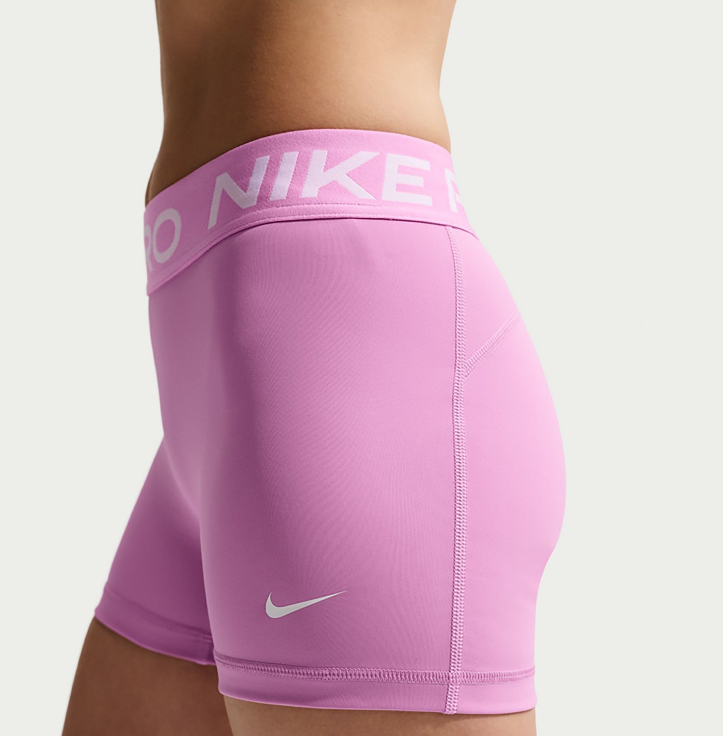 Nike Women's Nike Pro Dri-FIT Mid-Rise Biker Shorts 3 in. - view number 4