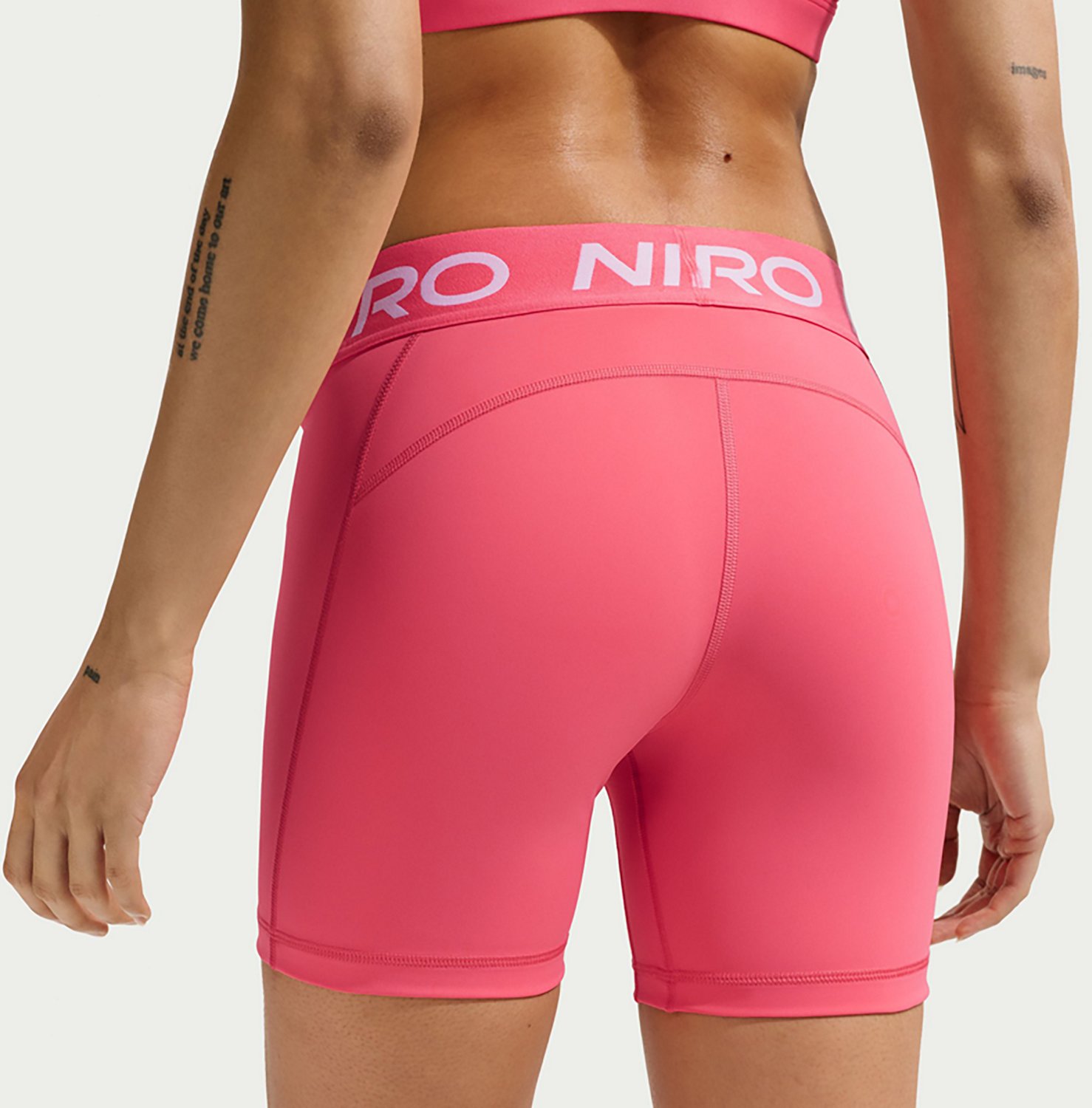 Nike Women's Nike Pro Dri-FIT Mid-Rise Biker Shorts 5 in. - view number 2