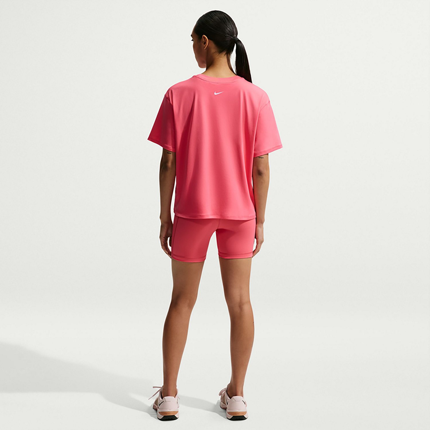 Nike Women's Nike Pro Dri-FIT Mid-Rise Biker Shorts 5 in. - view number 5