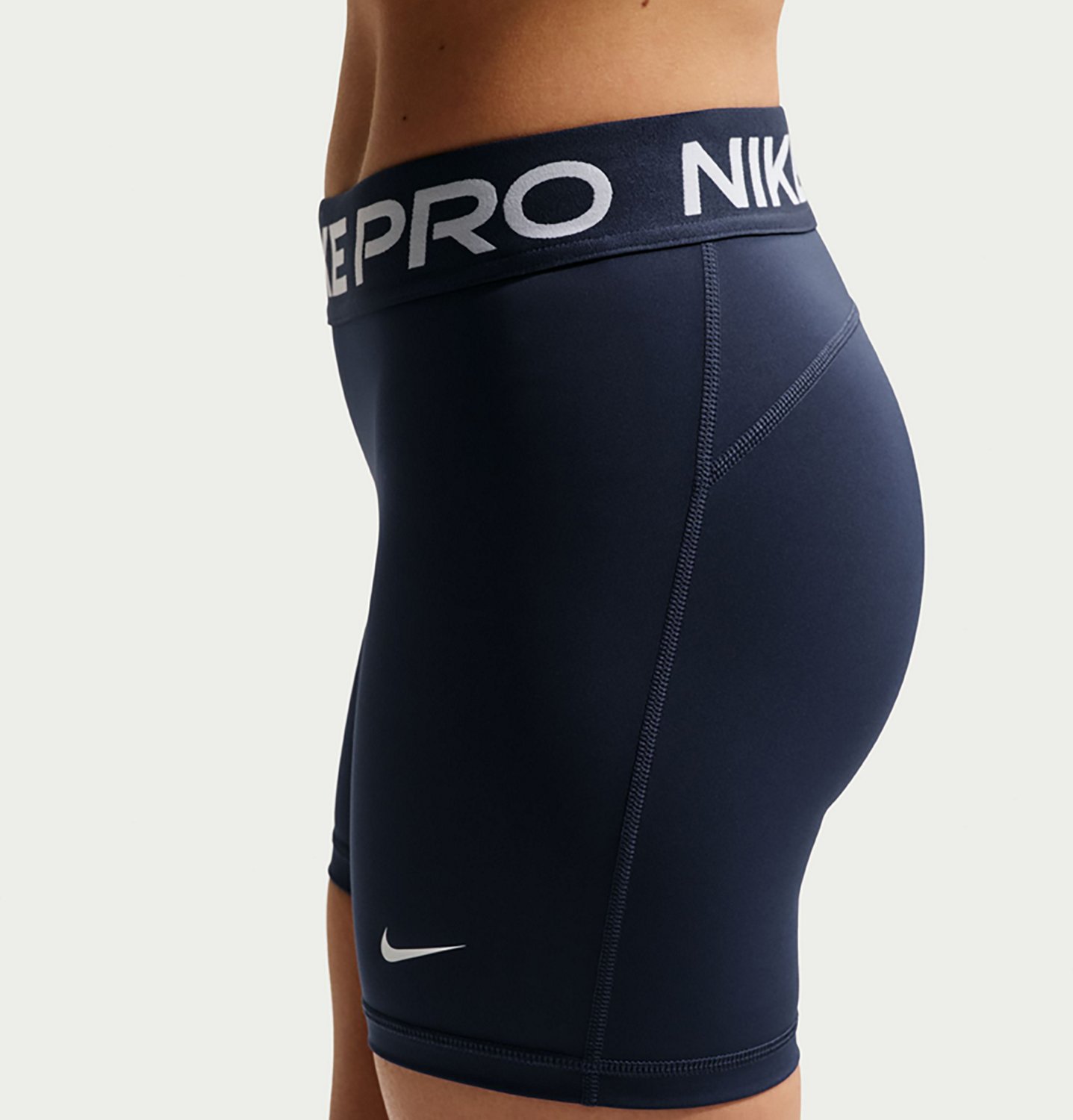 Nike Women's Nike Pro Dri-FIT Mid-Rise Biker Shorts 5 in. - view number 2