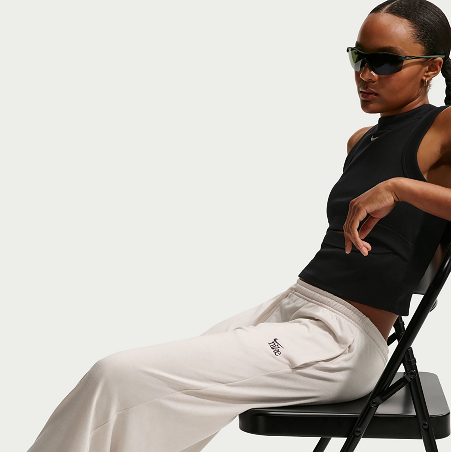 Nike Women's Nike Sportswear Chill Knit Lightweight Open Hem Pants - view number 5