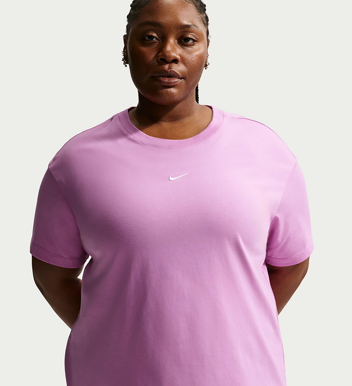 Nike Women's Plus Nike Sportswear Classic Short Sleeve T-shirt - view number 3
