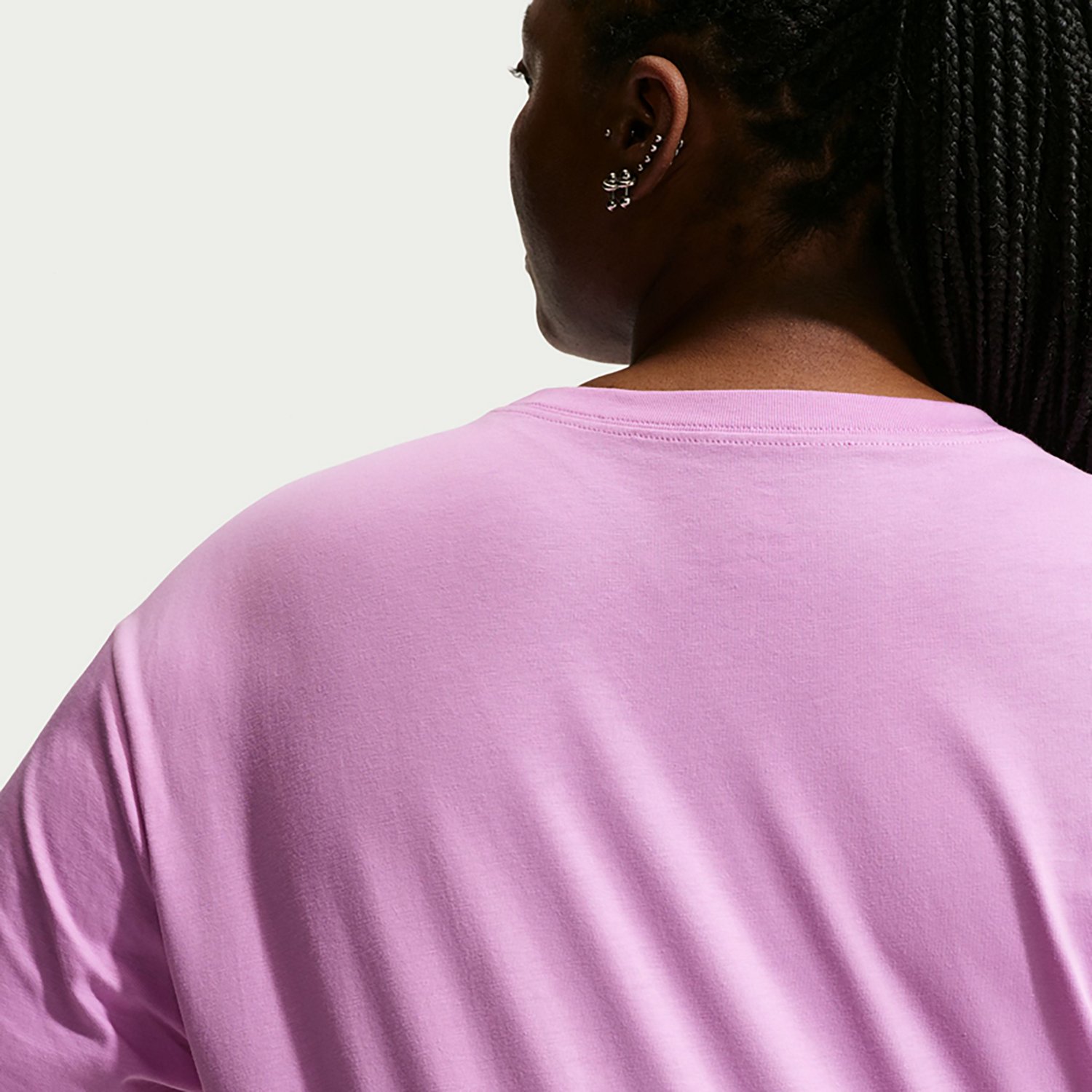 Nike Women's Plus Nike Sportswear Classic Short Sleeve T-shirt - view number 4