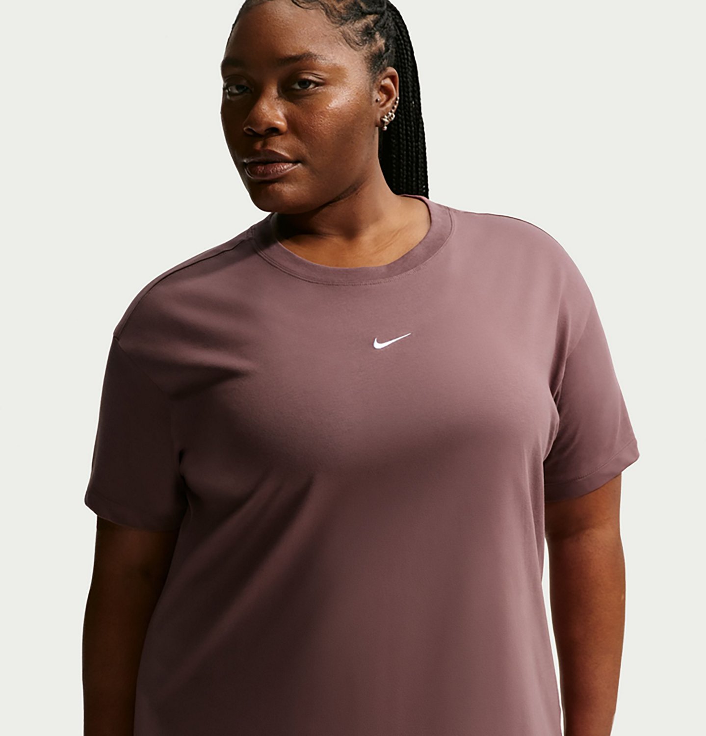 Nike Women's Plus Nike Sportswear Classic Short Sleeve T-shirt - view number 3