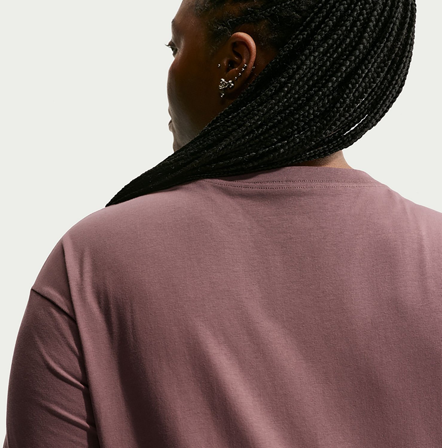 Nike Women's Plus Nike Sportswear Classic Short Sleeve T-shirt - view number 4