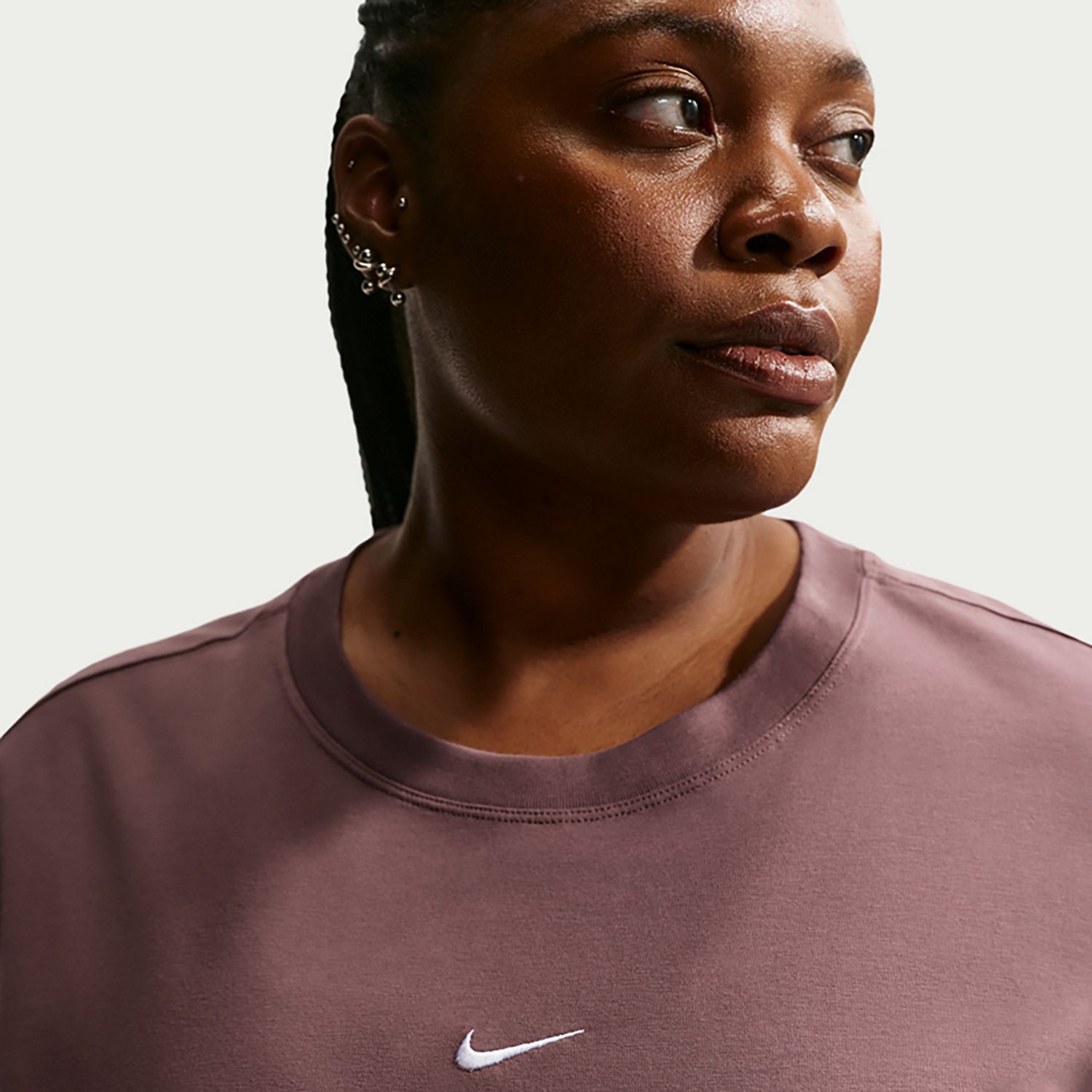 Nike Women's Plus Nike Sportswear Classic Short Sleeve T-shirt - view number 5