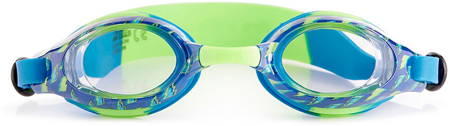 Aqua2ude Kids' Lightning Bolt Swim Goggles