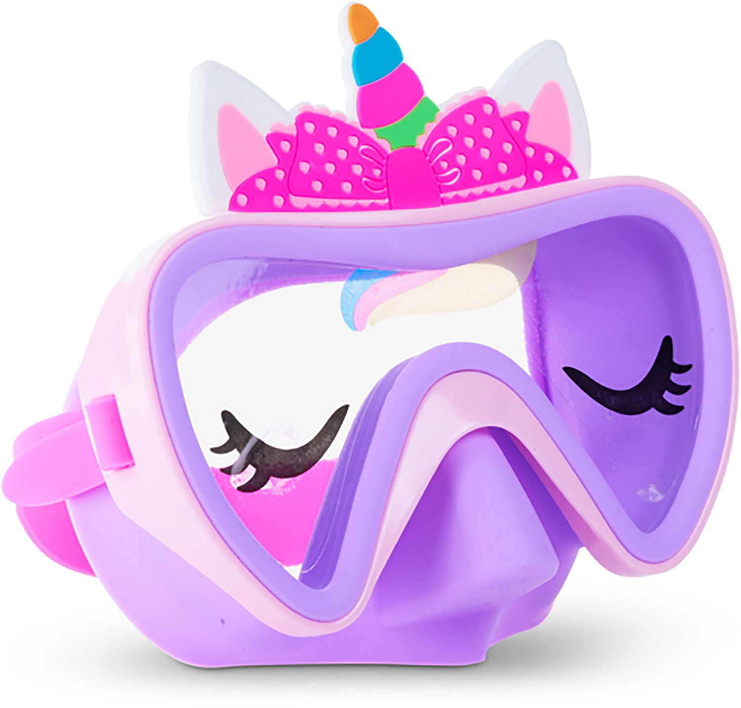 Aqua2ude Kids' Unicorn Bow Multi Mask Swim Goggles