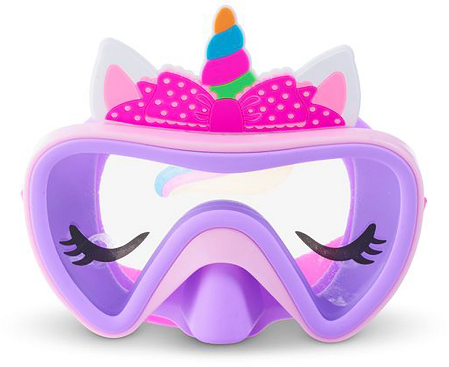 Aqua2ude Kids' Unicorn Bow Multi Mask Swim Goggles - view number 2