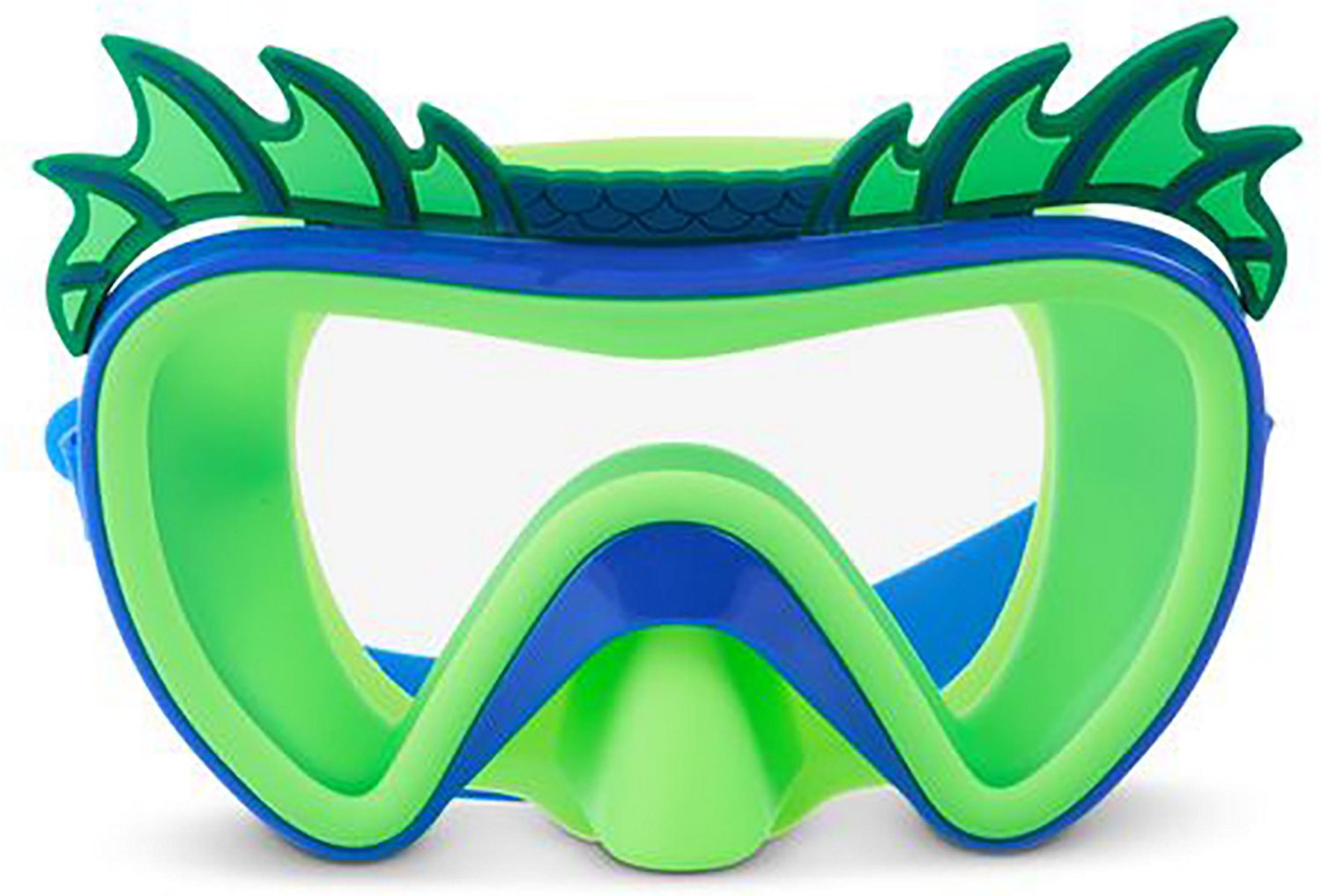 Aqua2ude Kids' Blue and Green Dragon Mask Swim Goggles - view number 2
