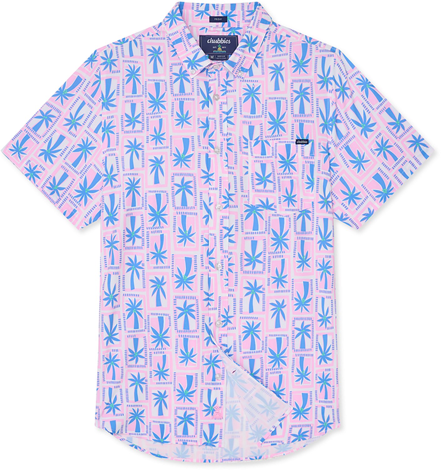 Chubbies Men's The Miami Mosaic Performance Friday Shirt