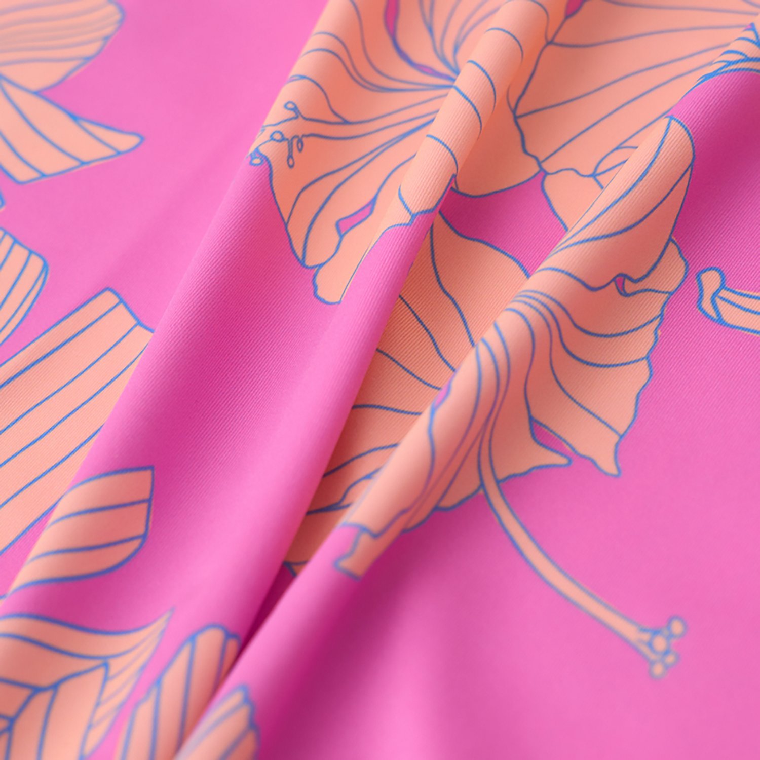 Chubbies Men's The Flamingo Flora Performance Polo Shirt - view number 3