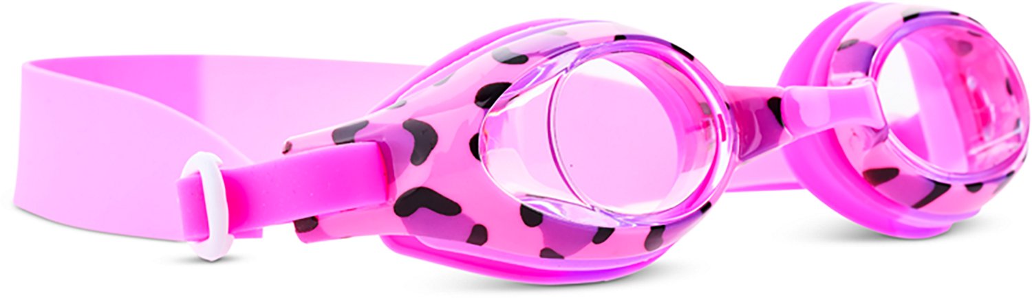 Aqua2ude Kids' Cheetah Print Swim Goggles - view number 2