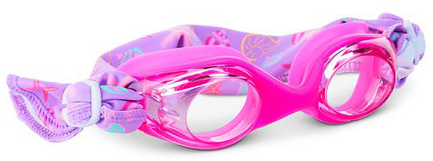Aqua2ude Kids' Fabric Strap Shell Swim Goggles - view number 2