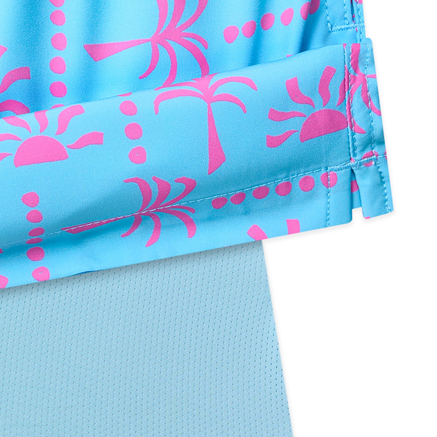 Chubbies Men's The Pacific Grids Classic Lined Swim Trunks 7 in - view number 2