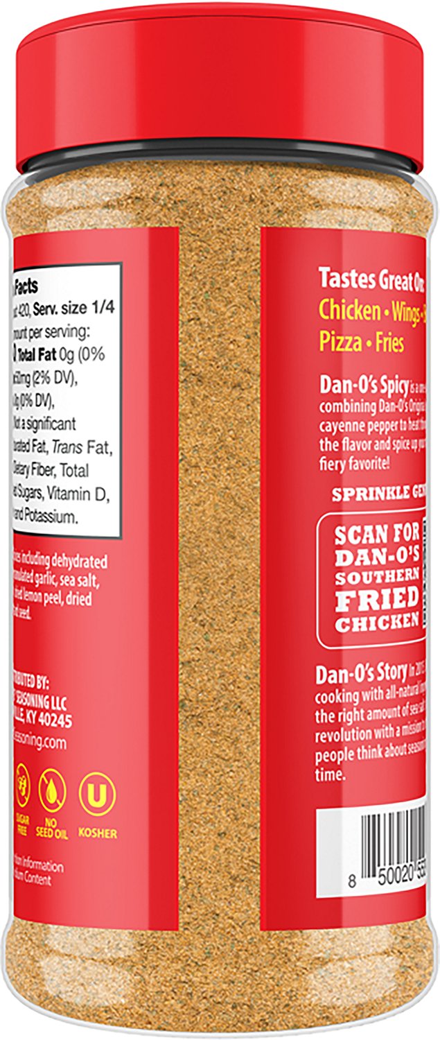 Dan-O's 8.9 oz Spicy Seasoning - view number 3