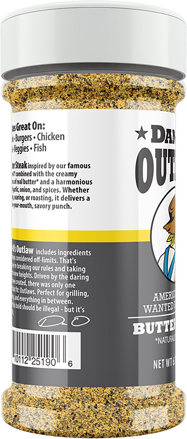 Dan-O's Outlaw 6.9 oz Butter Steak Seasoning - view number 4