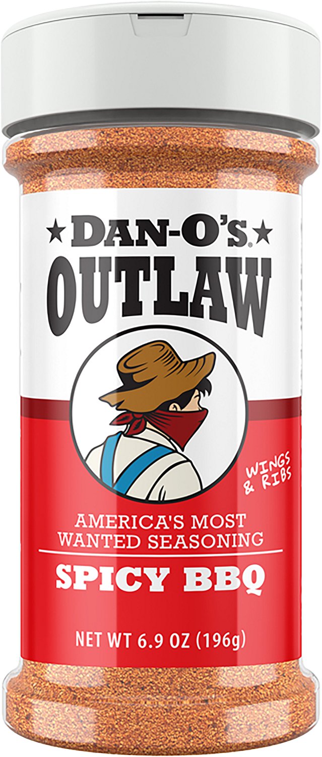 Dan-O's Outlaw 6.9 oz Spicy BBQ Seasoning