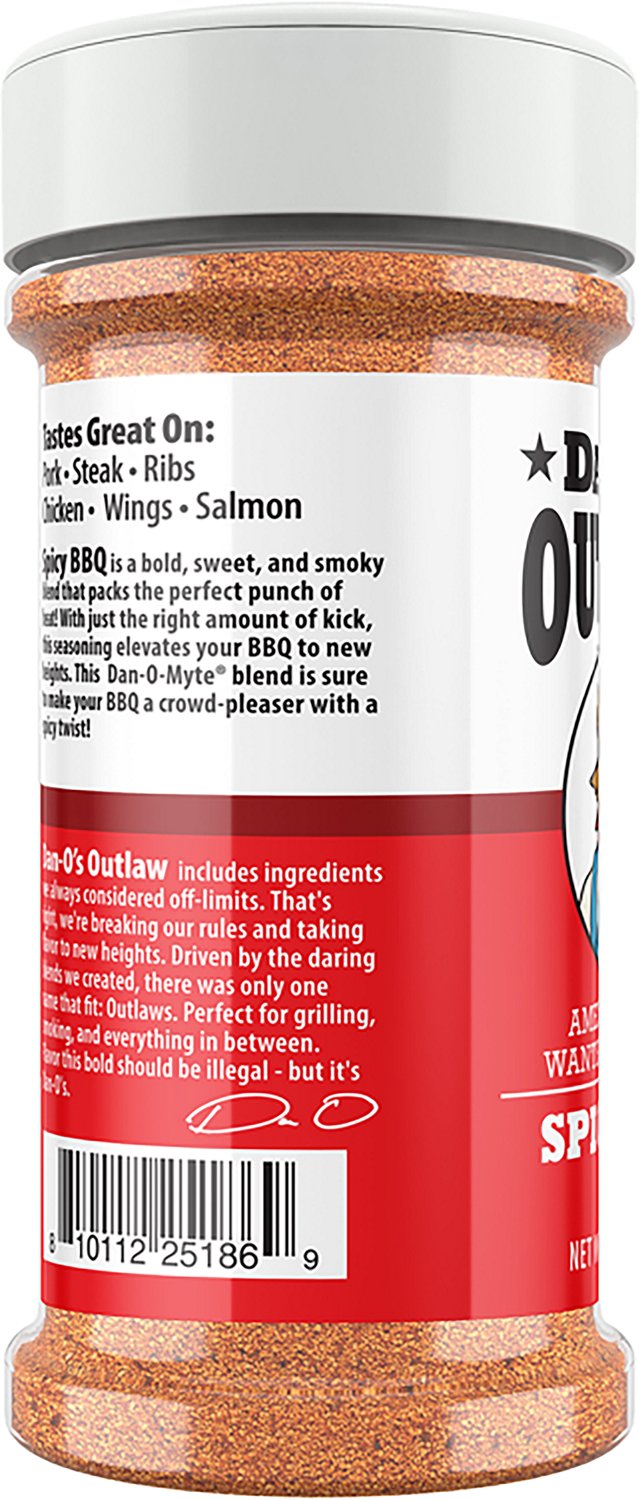 Dan-O's Outlaw 6.9 oz Spicy BBQ Seasoning - view number 4