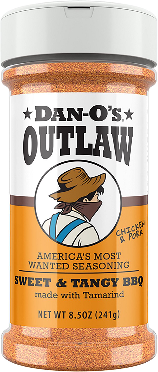 Dan-O's Outlaw 8.5 oz Sweet & Tangy BBQ Seasoning