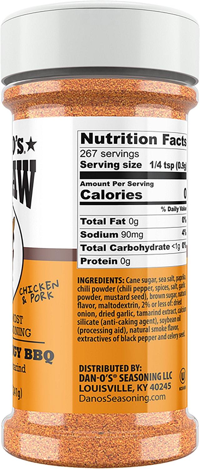 Dan-O's Outlaw 8.5 oz Sweet & Tangy BBQ Seasoning - view number 2