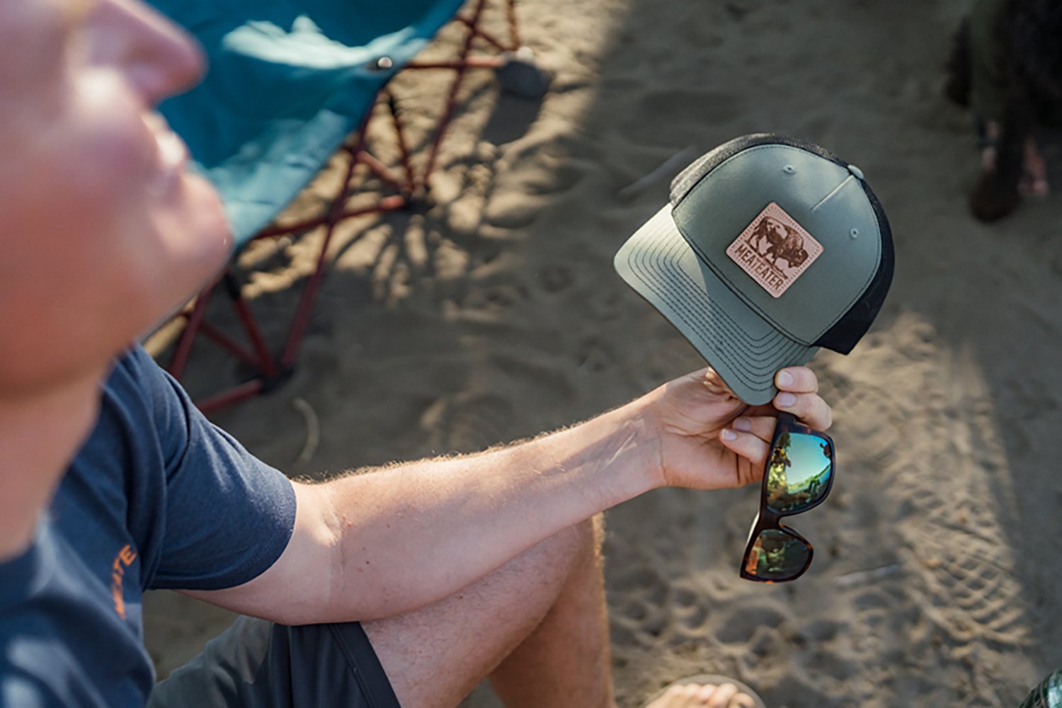 MEATEATER Men's Bison Badge Trucker Cap - view number 3