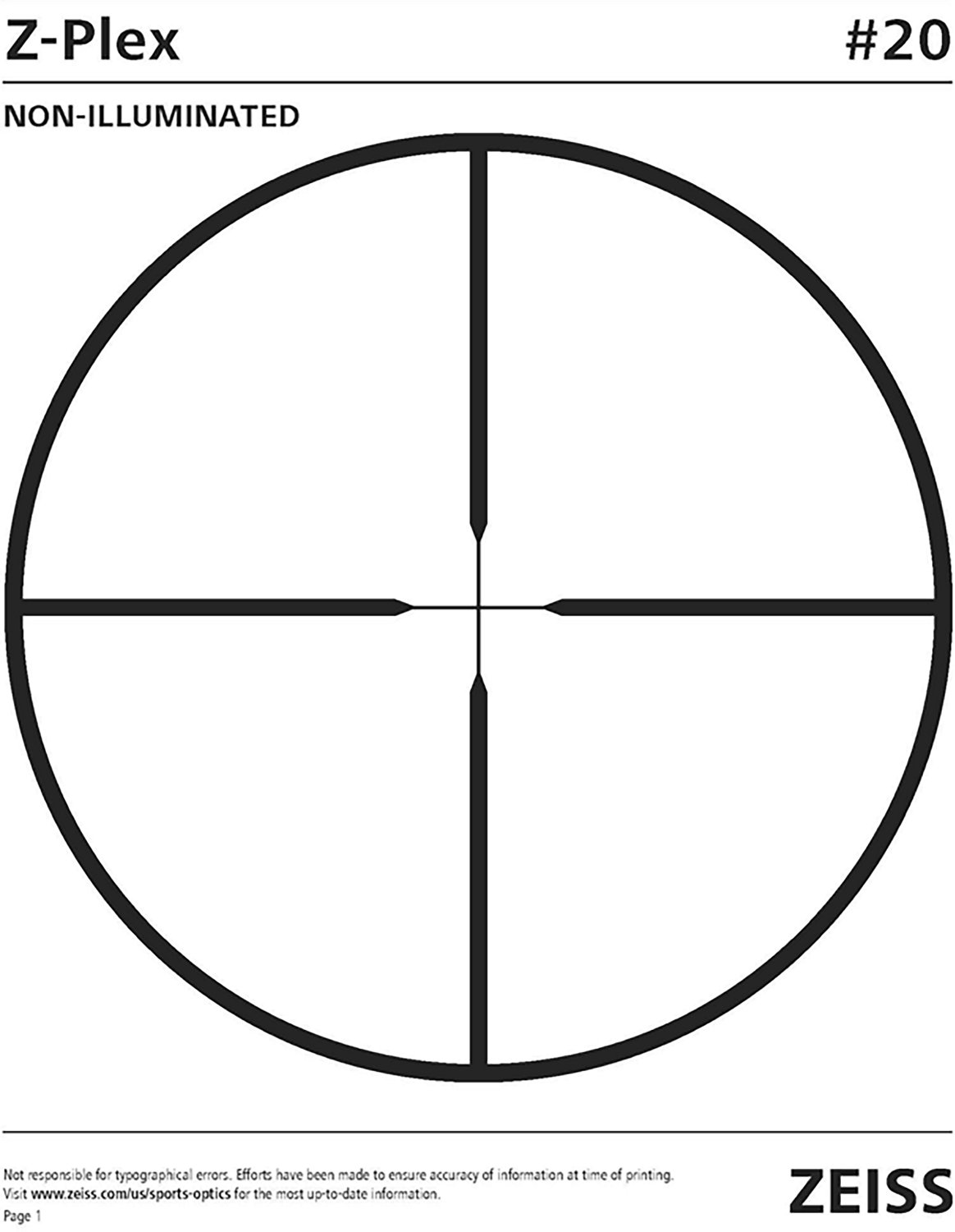 Zeiss Conquest V4 Z-Plex Reticle 3-12 x 44 Riflescope - view number 4