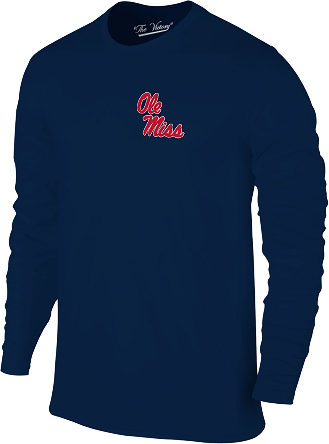 The Victory Men’s University of Mississippi Primary Logo DS Long Sleeve T-shirt - view number 2
