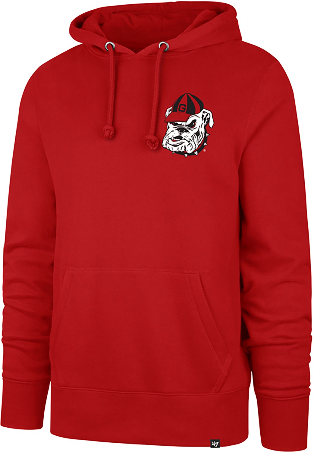 '47 Men's Georgia Bulldogs Regional Backer Headline Long Sleeve Hoodie