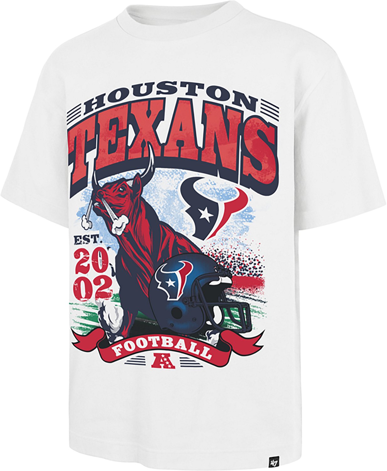 '47 Men's Houston Texans Regional Foundation Short Sleeve T-shirt