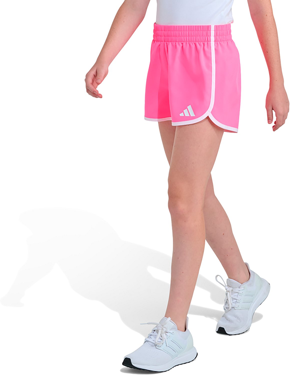 adidas Girls' Woven Pacer Shorts - view number 3