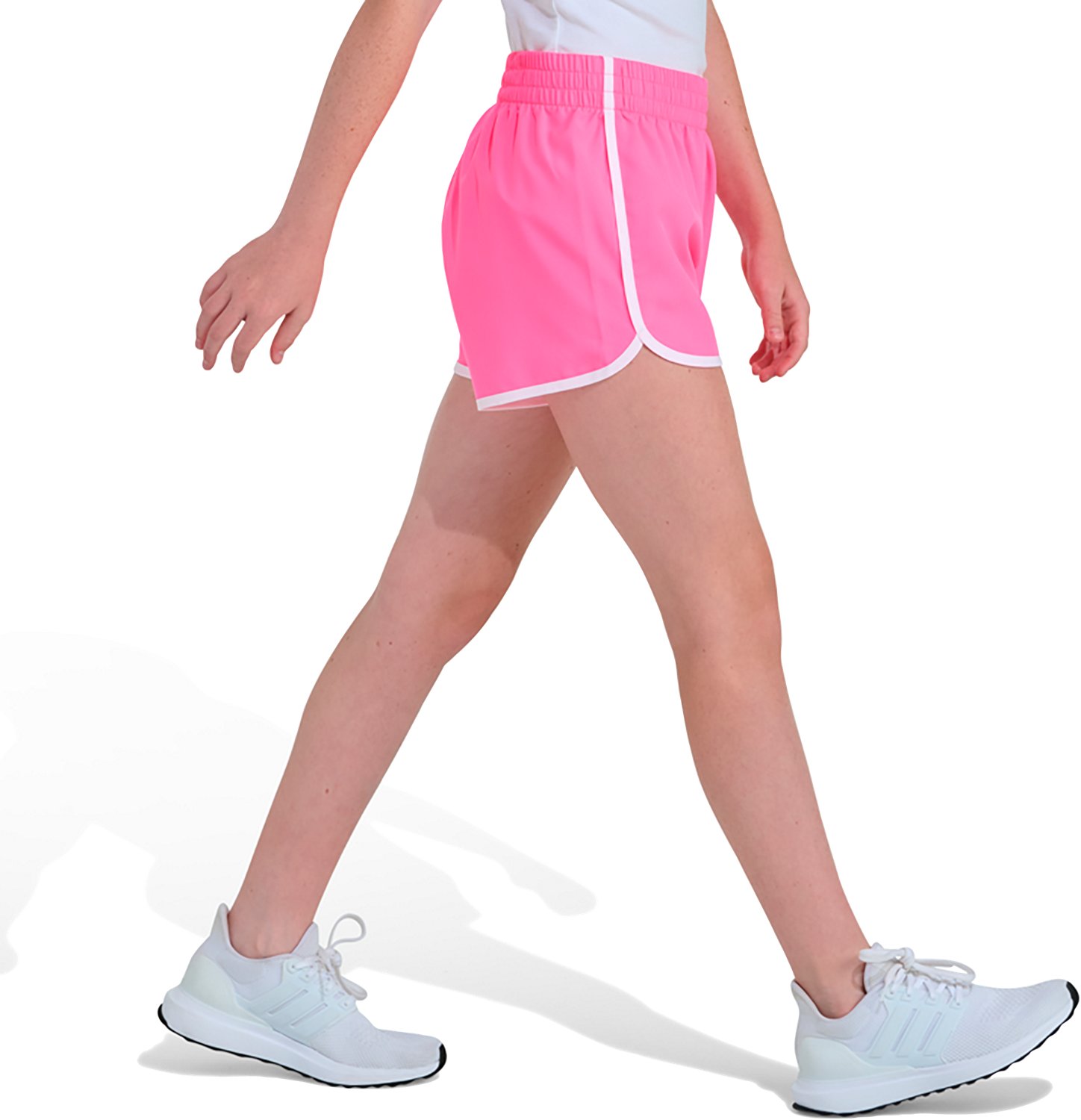 adidas Girls' Woven Pacer Shorts - view number 4