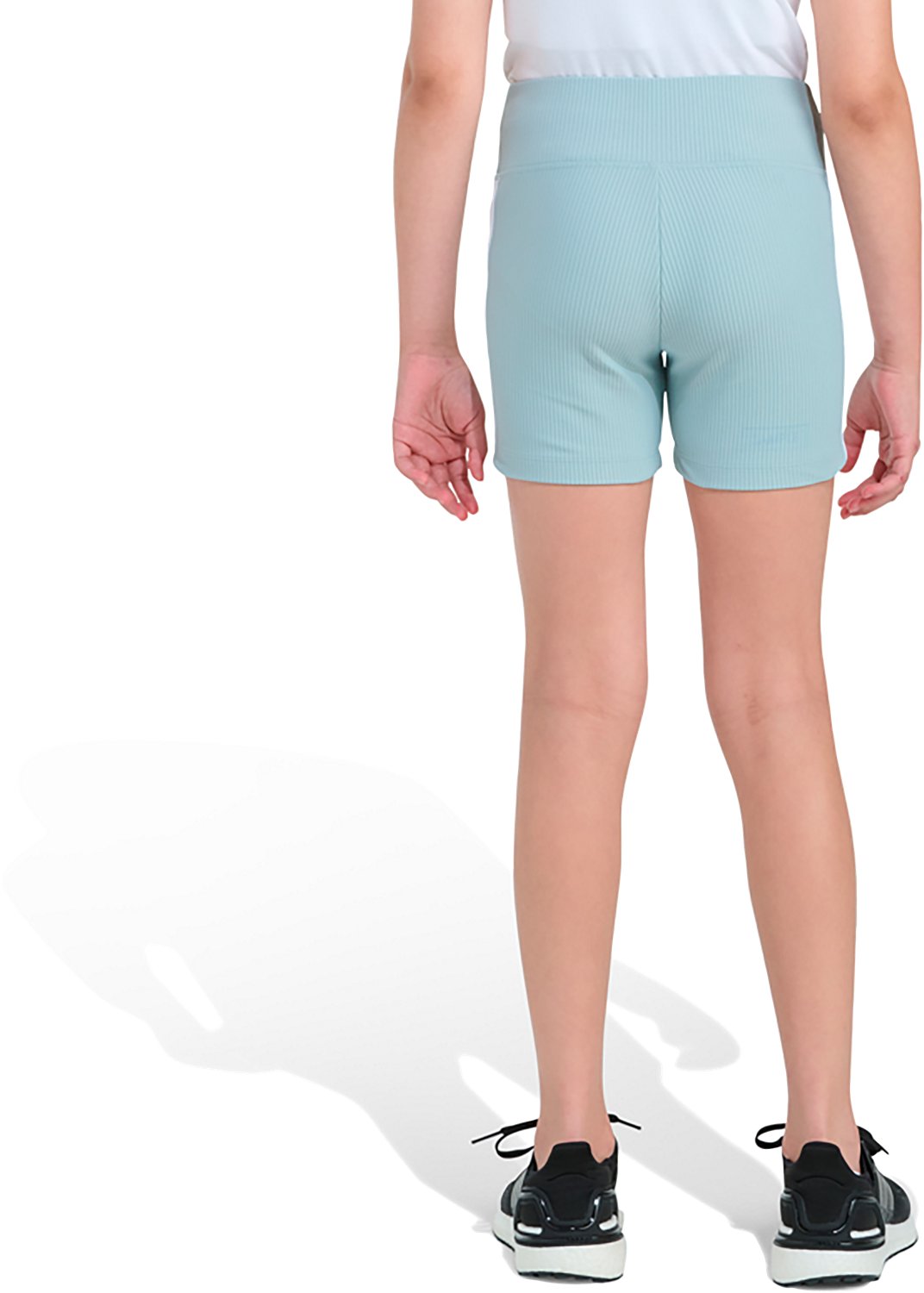 adidas Girls' Rib Bike Shorts - view number 2