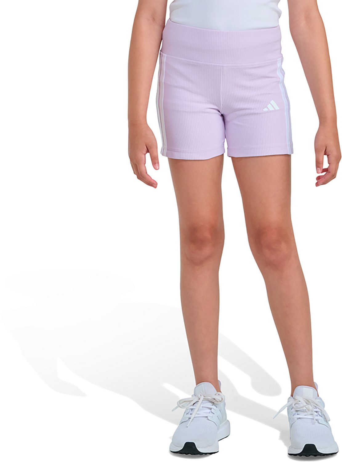 adidas Girls' Rib Bike Shorts