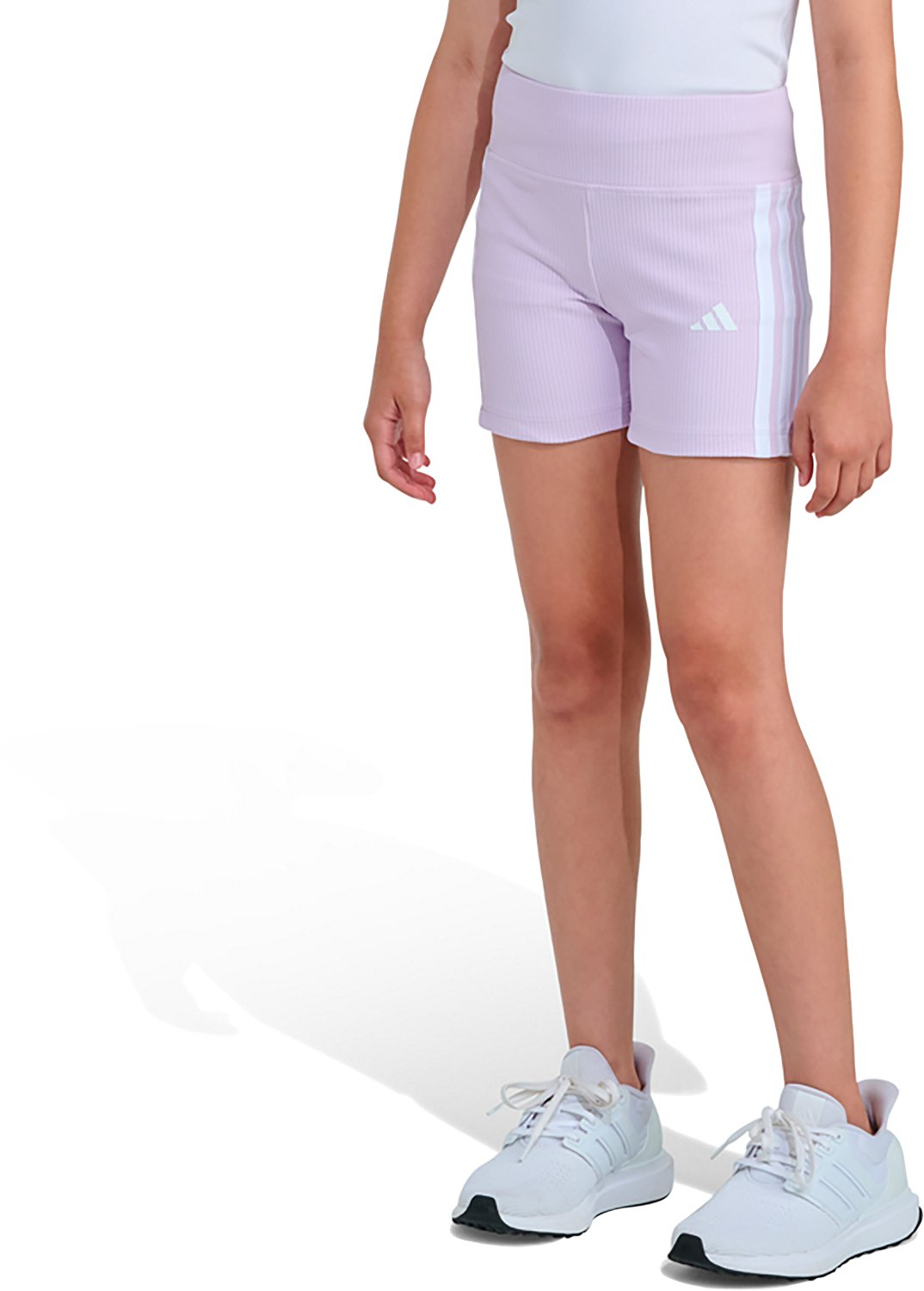 adidas Girls' Rib Bike Shorts - view number 3