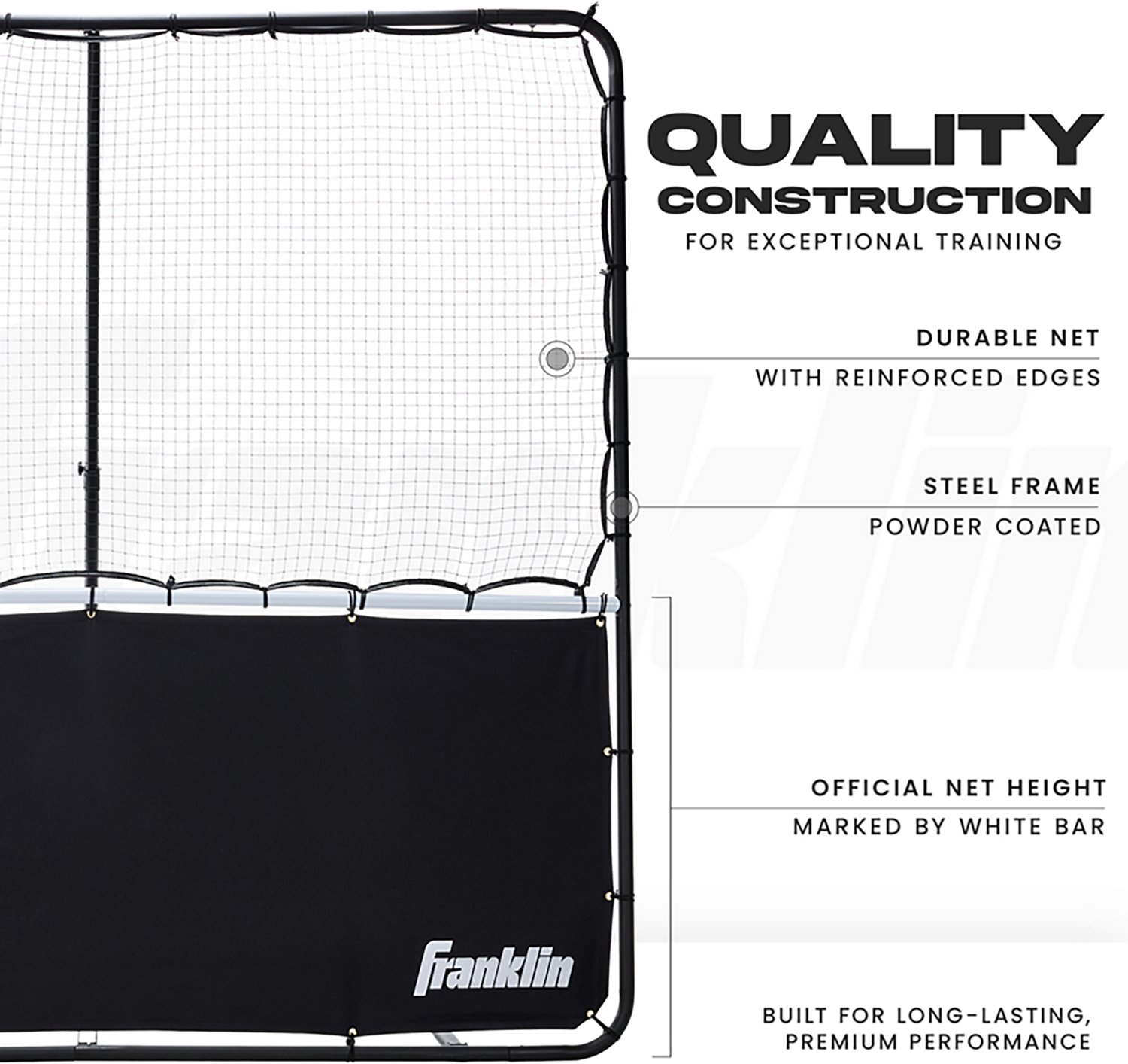 Franklin Sports Pickleball Rebounder Net