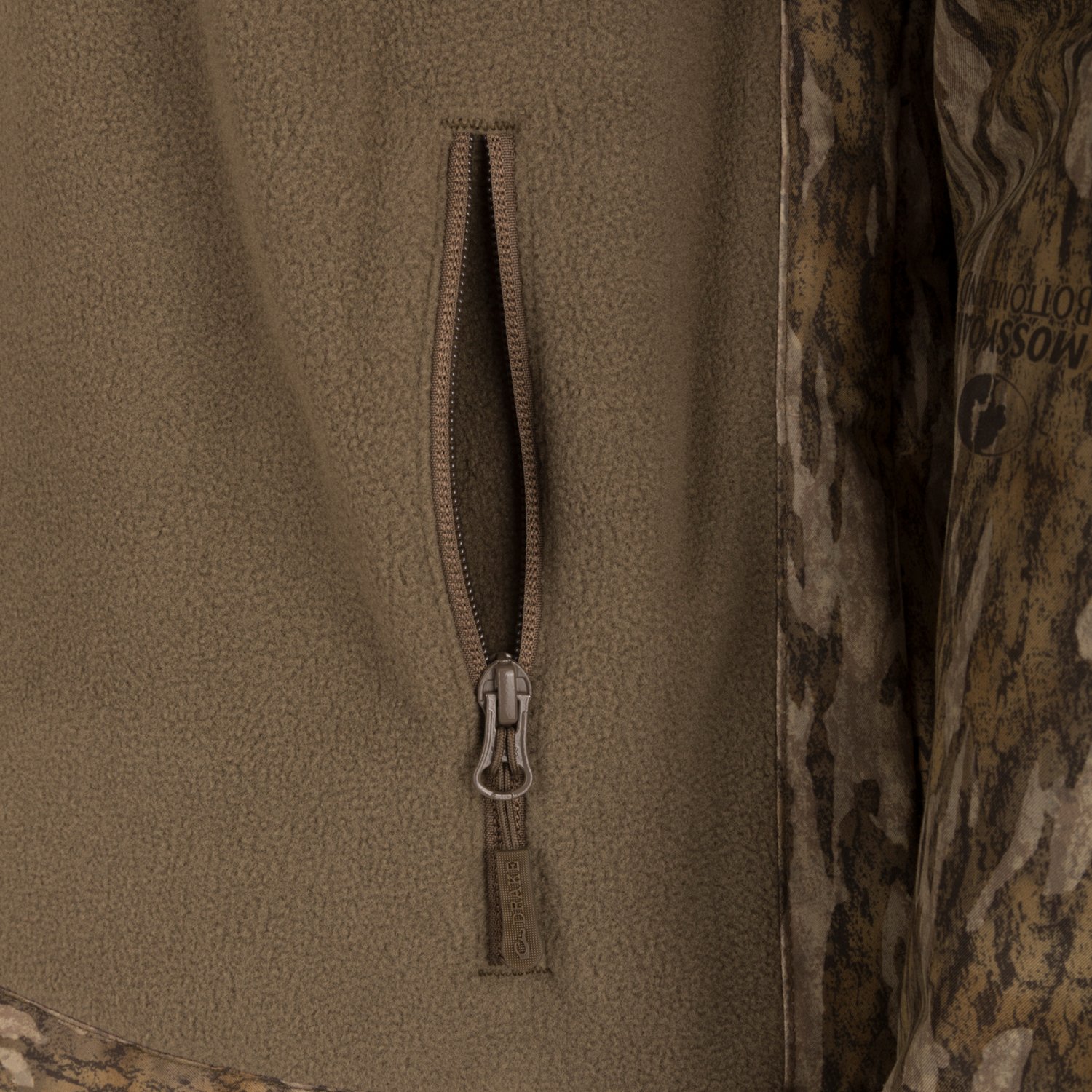 Drake Men's MST Half-Zip Eqwader Bottomland Jacket - view number 4