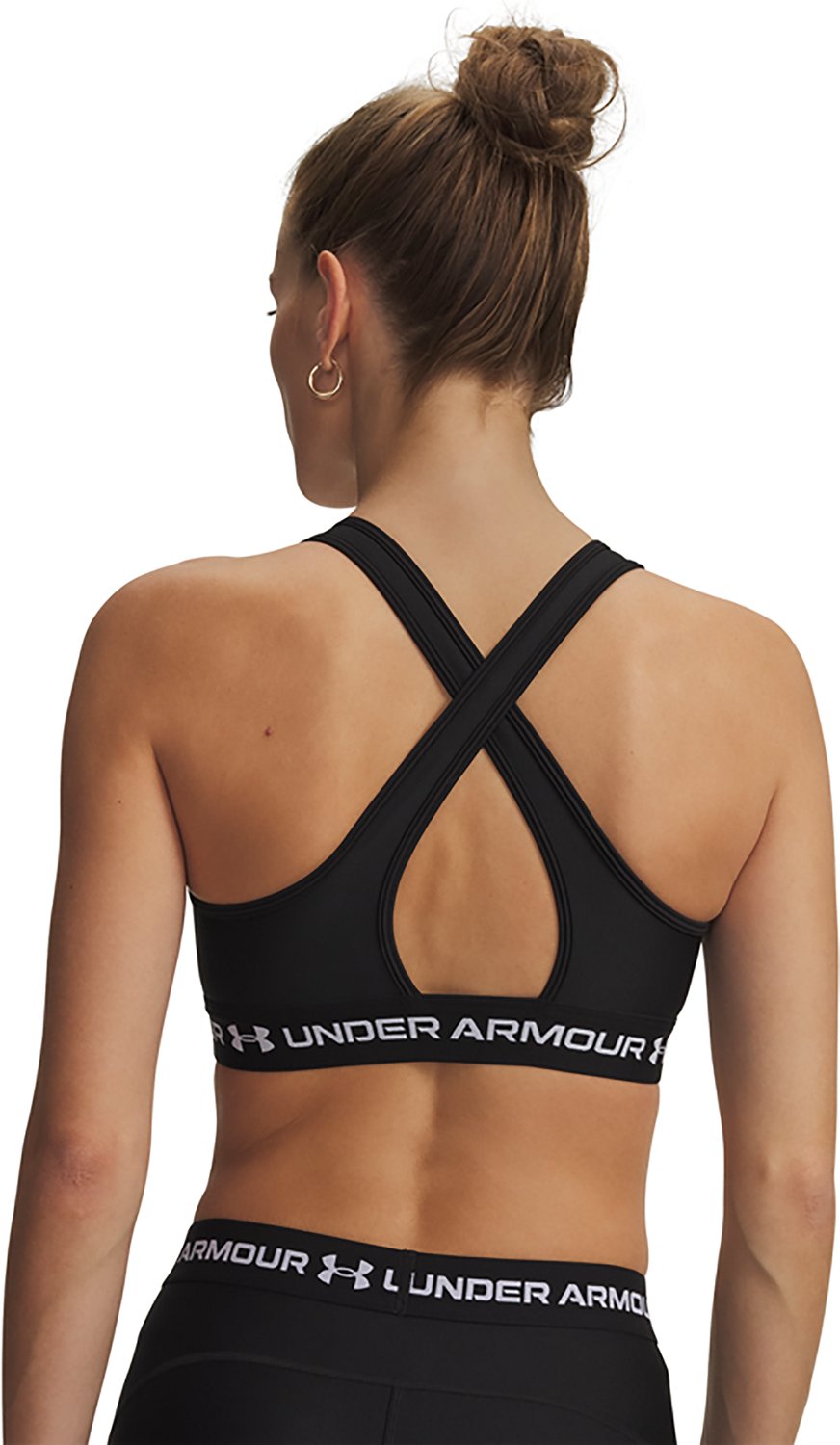 Under Armour Women's Crossback Mid Sports Bra                                                                                    - view number 2