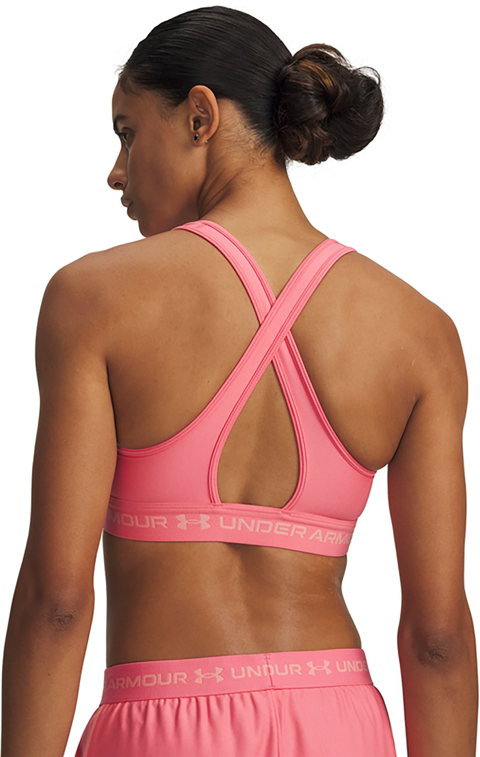Under Armour Women's Crossback Mid Sports Bra                                                                                    - view number 2