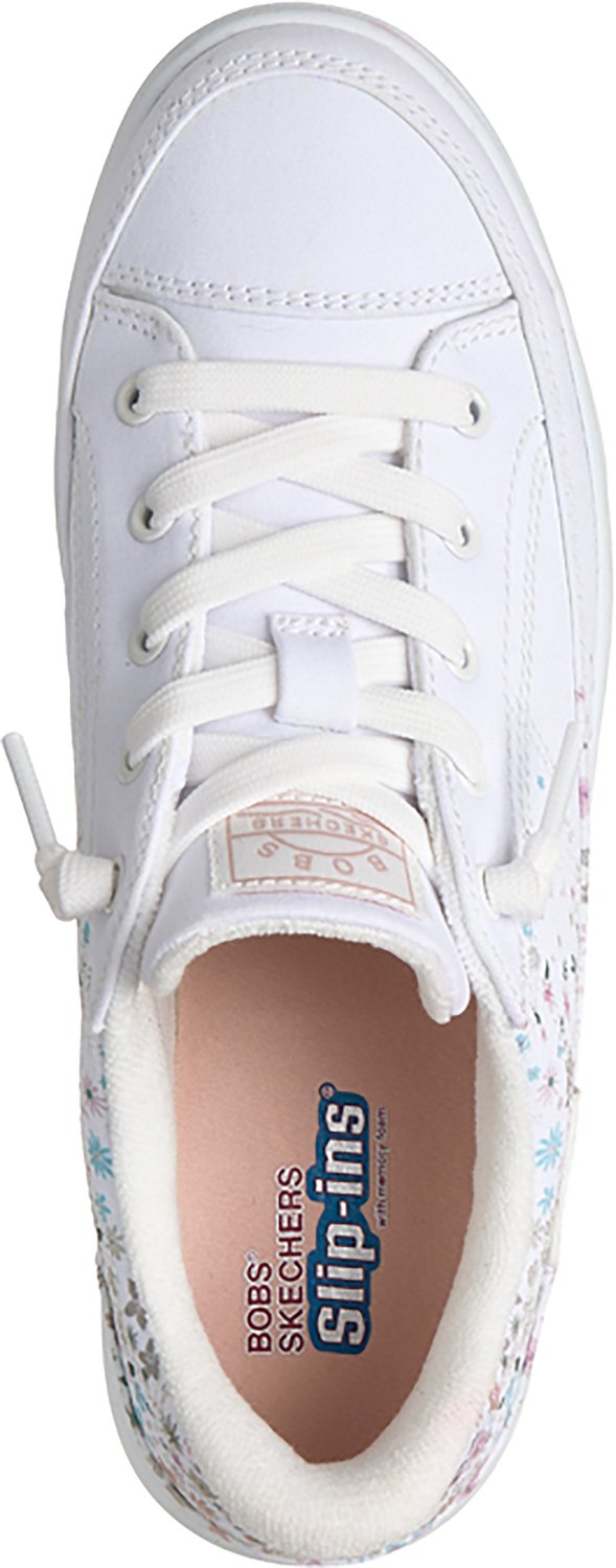 SKECHERS Women's Bobs Social Canvas Slip In Shoes - view number 4