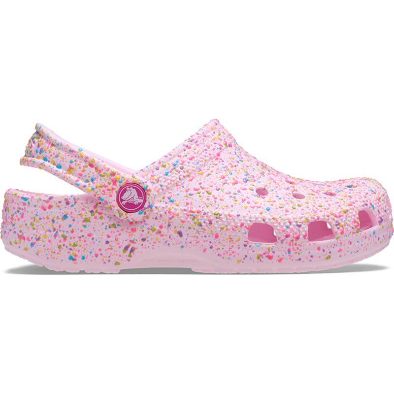 Crocs Kids' Classic Paint Splatter Clog PSGS