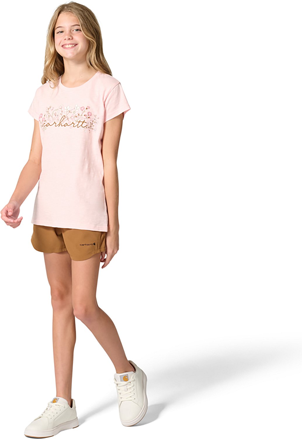 Carhartt Girls' Short-Sleeve Flower Script T-Shirt - view number 4