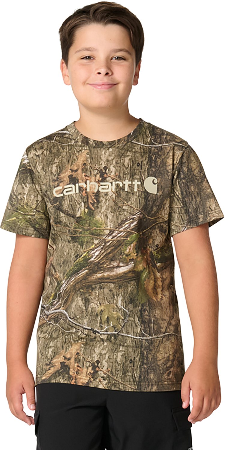 Carhartt Boys' Short Sleeve Camo T-Shirt
